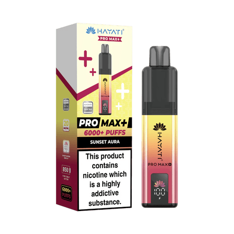 Hayati Pro Max+ 6000 Puffs Vape Kit - Box of 5 - Topvapewholesale