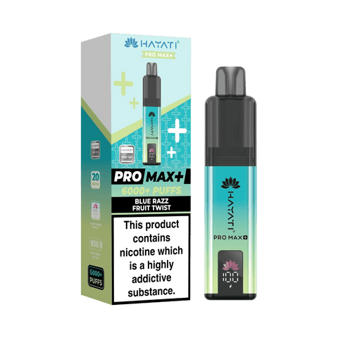 Hayati Pro Max+ 6000 Puffs Vape Kit - Box of 5 - Topvapewholesale