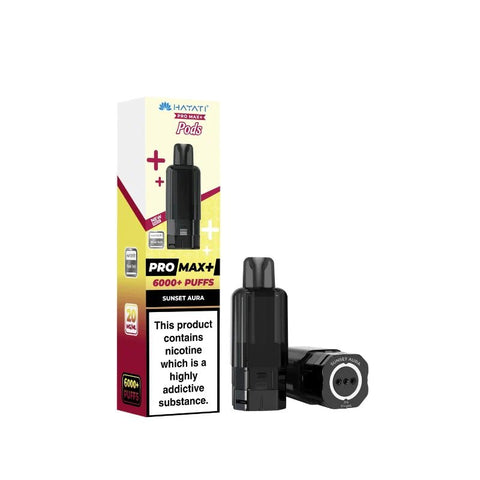 Hayati Pro Max Plus 6000 Pre-filled Pods Box of 5 - Topvapewholesale