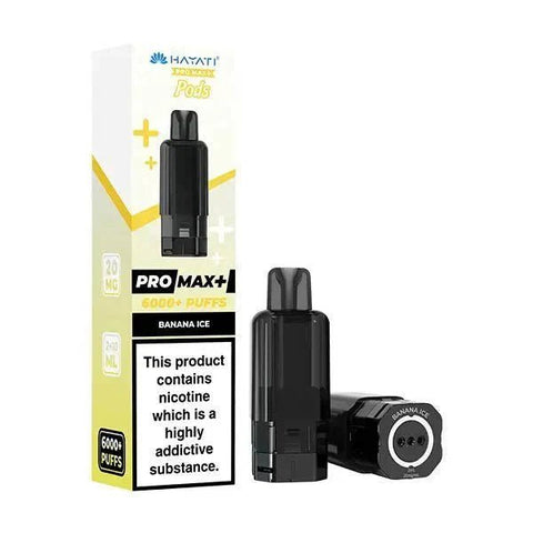 Hayati Pro Max Plus 6000 Pre - filled Pods Box of 5 - Topvapewholesale
