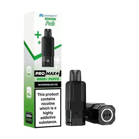 Hayati Pro Max Plus 6000 Pre - filled Pods Box of 5 - Topvapewholesale