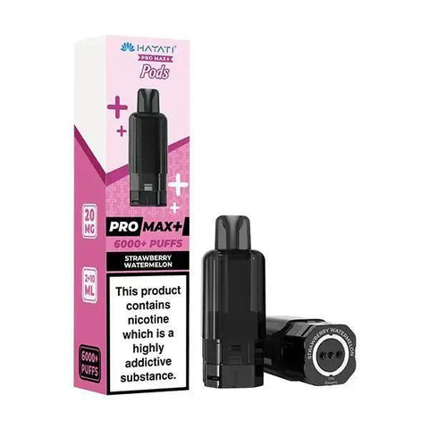 Hayati Pro Max Plus 6000 Pre - filled Pods Box of 5 - Topvapewholesale