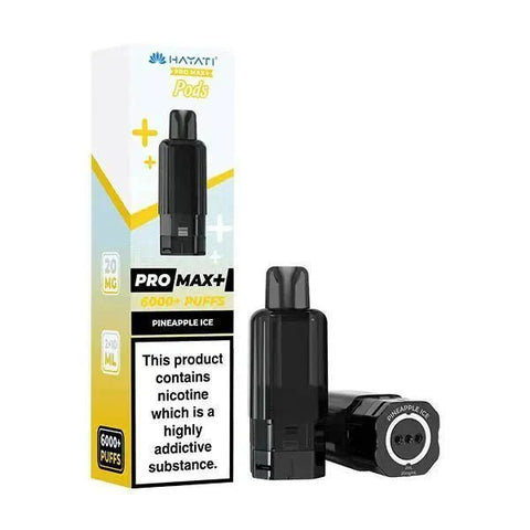 Hayati Pro Max Plus 6000 Pre - filled Pods Box of 5 - Topvapewholesale