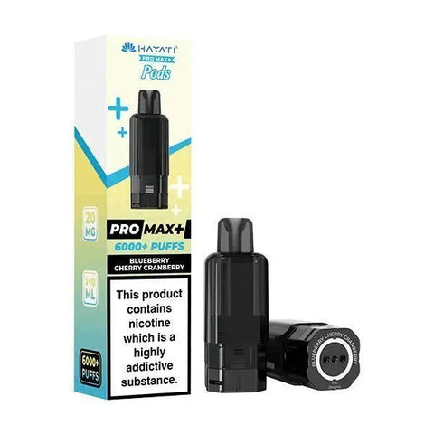 Hayati Pro Max Plus 6000 Pre - filled Pods Box of 5 - Topvapewholesale
