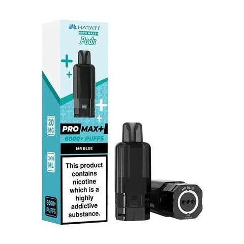 Hayati Pro Max Plus 6000 Pre - filled Pods Box of 5 - Topvapewholesale
