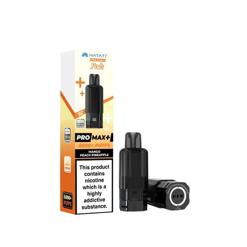 Hayati Pro Max Plus 6000 Pre-filled Pods Box of 5 - Topvapewholesale