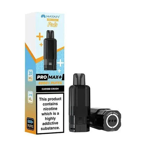 Hayati Pro Max Plus 6000 Pre - filled Pods Box of 5 - Topvapewholesale