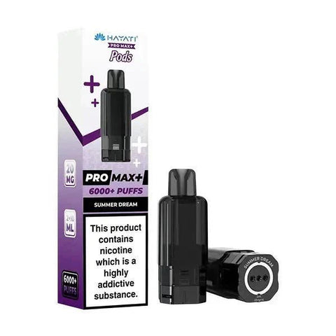 Hayati Pro Max Plus 6000 Pre - filled Pods Box of 5 - Topvapewholesale