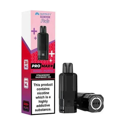 Hayati Pro Max Plus 6000 Pre - filled Pods Box of 5 - Topvapewholesale