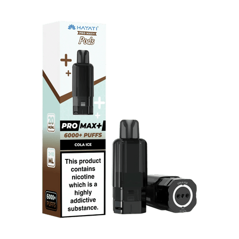 Hayati Pro Max Plus 6000 Pre-filled Pods Box of 5 - Topvapewholesale