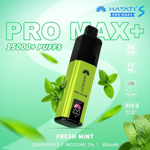 Hayati Pro Max S Plus 15K Pod Vape Kit - Topvapewholesale