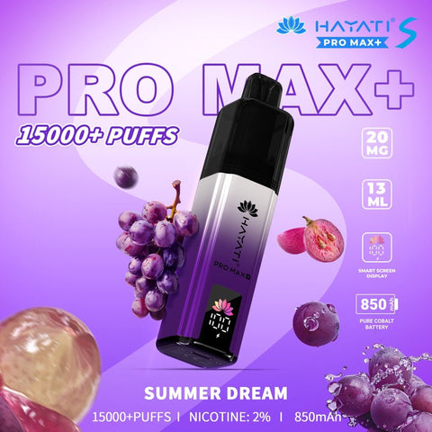 Hayati Pro Max S Plus 15K Pod Vape Kit - Topvapewholesale