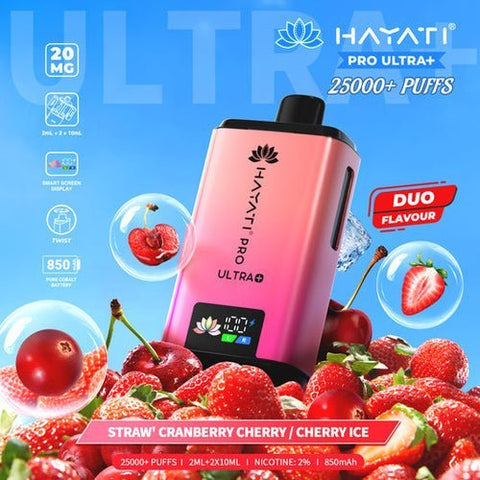 Hayati Pro Ultra Plus 25k Disposable Vape Pack of 5 - Topvapewholesale