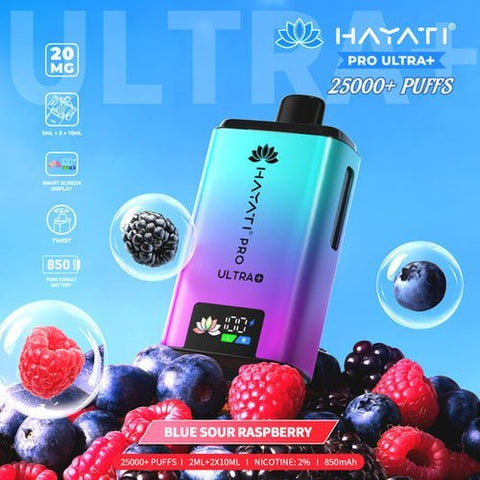 Hayati Pro Ultra Plus 25k Disposable Vape Pack of 5 - Topvapewholesale