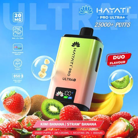 Hayati Pro Ultra Plus 25k Disposable Vape Pack of 5 - Topvapewholesale