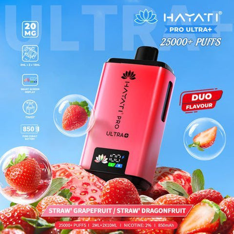 Hayati Pro Ultra Plus 25k Disposable Vape Pack of 5 - Topvapewholesale