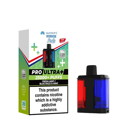 Hayati Pro Ultra Plus 25k Prefilled Pods - Pack of 5 - Topvapewholesale