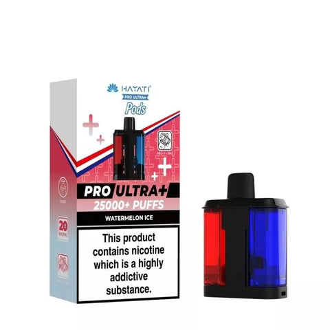 Hayati Pro Ultra Plus 25k Prefilled Pods - Pack of 5 - Topvapewholesale