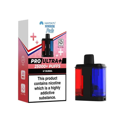 Hayati Pro Ultra Plus 25k Prefilled Pods - Pack of 5 - Topvapewholesale