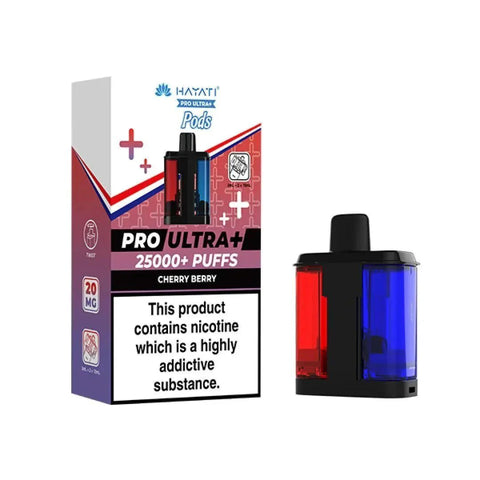 Hayati Pro Ultra Plus 25k Prefilled Pods - Pack of 5 - Topvapewholesale