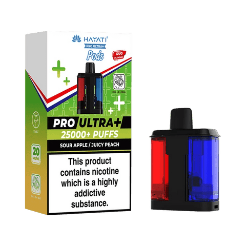 Hayati Pro Ultra Plus 25k Prefilled Pods - Pack of 5 - Topvapewholesale