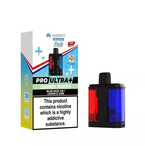 Hayati Pro Ultra Plus 25k Prefilled Pods - Pack of 5 - Topvapewholesale