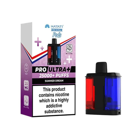 Hayati Pro Ultra Plus 25k Prefilled Pods - Pack of 5 - Topvapewholesale