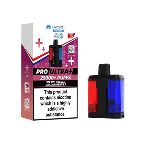 Hayati Pro Ultra Plus 25k Prefilled Pods - Pack of 5 - Topvapewholesale