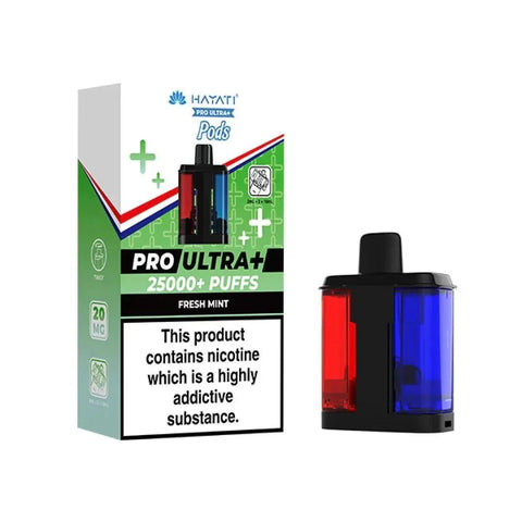 Hayati Pro Ultra Plus 25k Prefilled Pods - Pack of 5 - Topvapewholesale