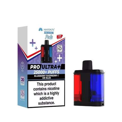 Hayati Pro Ultra Plus 25k Prefilled Pods - Pack of 5 - Topvapewholesale