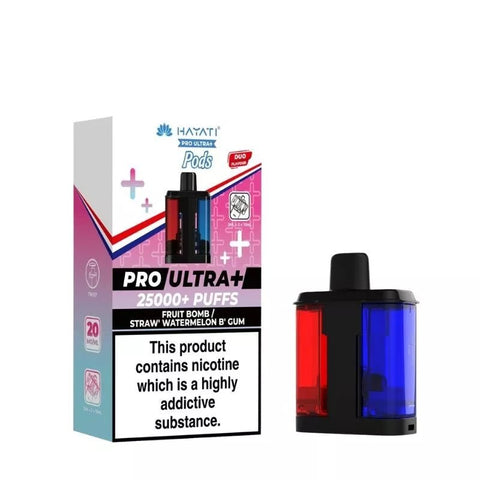 Hayati Pro Ultra Plus 25k Prefilled Pods - Pack of 5 - Topvapewholesale