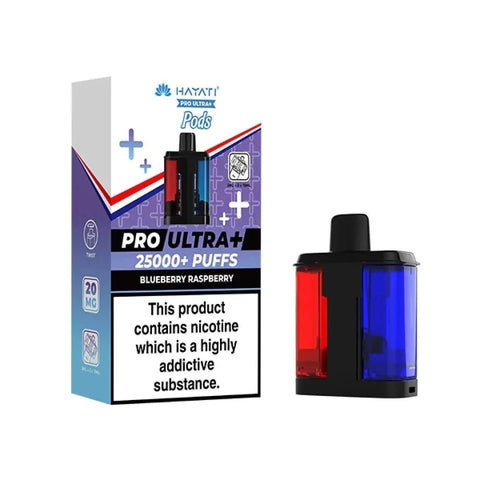 Hayati Pro Ultra Plus 25k Prefilled Pods - Pack of 5 - Topvapewholesale