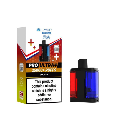 Hayati Pro Ultra Plus 25k Prefilled Pods - Pack of 5 - Topvapewholesale
