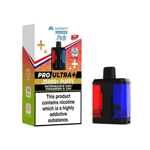 Hayati Pro Ultra Plus 25k Prefilled Pods - Pack of 5 - Topvapewholesale