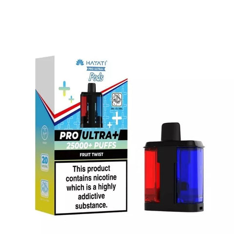 Hayati Pro Ultra Plus 25k Prefilled Pods - Pack of 5 - Topvapewholesale