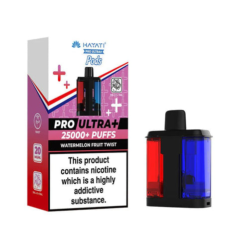 Hayati Pro Ultra Plus 25k Prefilled Pods - Pack of 5 - Topvapewholesale
