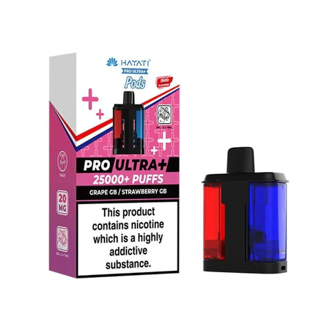 Hayati Pro Ultra Plus 25k Prefilled Pods - Pack of 5 - Topvapewholesale