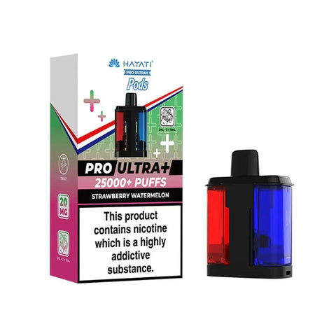 Hayati Pro Ultra Plus 25k Prefilled Pods - Pack of 5 - Topvapewholesale