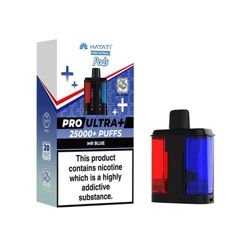 Hayati Pro Ultra Plus 25k Prefilled Pods - Pack of 5 - Topvapewholesale