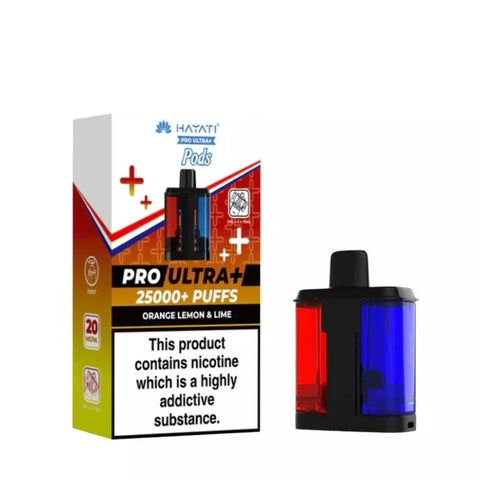 Hayati Pro Ultra Plus 25k Prefilled Pods - Pack of 5 - Topvapewholesale