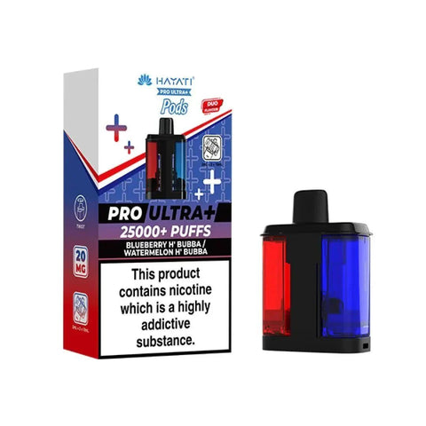 Hayati Pro Ultra Plus 25k Prefilled Pods - Pack of 5 - Topvapewholesale