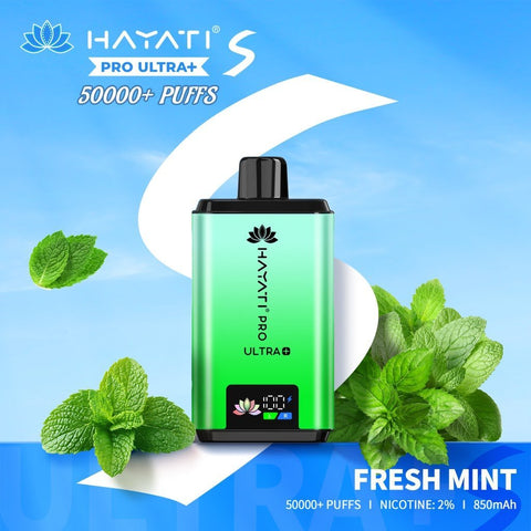 Hayati Pro Ultra Plus S 50K Prefilled Pod Vape Kit hi - Topvapewholesale