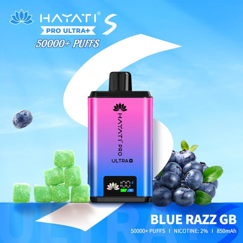 Hayati Pro Ultra Plus S 50K Prefilled Pod Vape Kit hi - Topvapewholesale