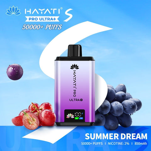 Hayati Pro Ultra Plus S 50K Prefilled Pod Vape Kit hi - Topvapewholesale