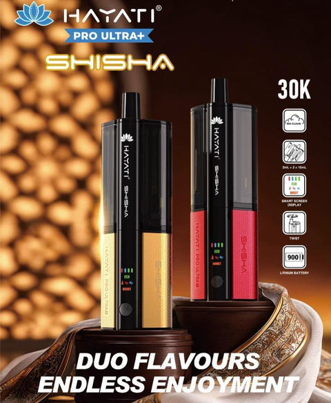 Hayati Pro Ultra Plus Shisha 30k Prefilled Pods Box of 5 - Topvapewholesale