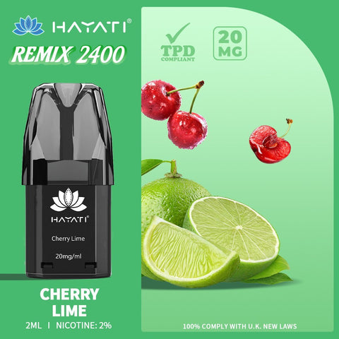 Hayati Remix 2400 Puffs Replacement Pods Pack of 5 - Topvapewholesale