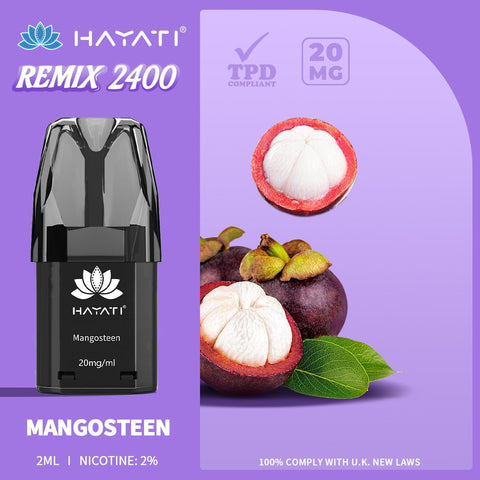 Hayati Remix 2400 Puffs Replacement Pods Pack of 5 - Topvapewholesale