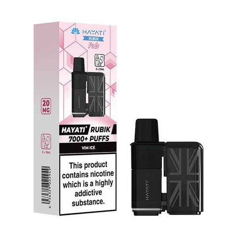 Hayati Rubik 7000 Replacement Pods Box of 5 - Topvapewholesale