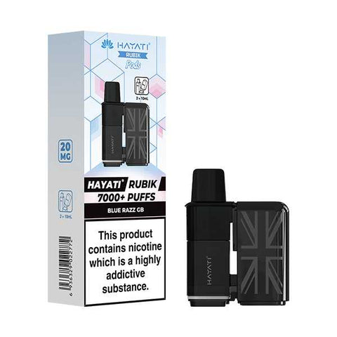 Hayati Rubik 7000 Replacement Pods Box of 5 - Topvapewholesale