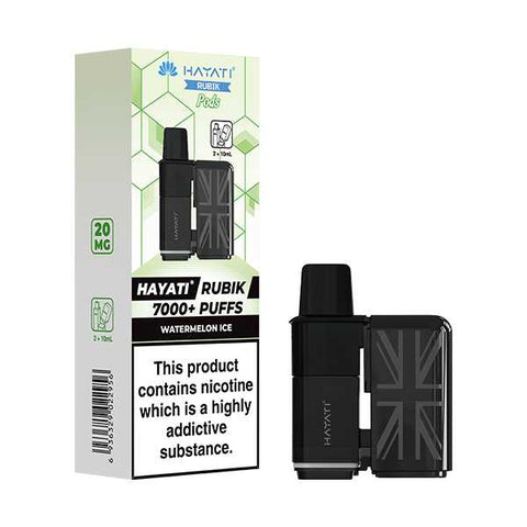 Hayati Rubik 7000 Replacement Pods Box of 5 - Topvapewholesale